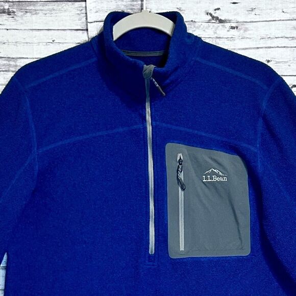L.L.Bean North Ridge 1/4 Zip Fleece Pullover - Picture 5 of 11